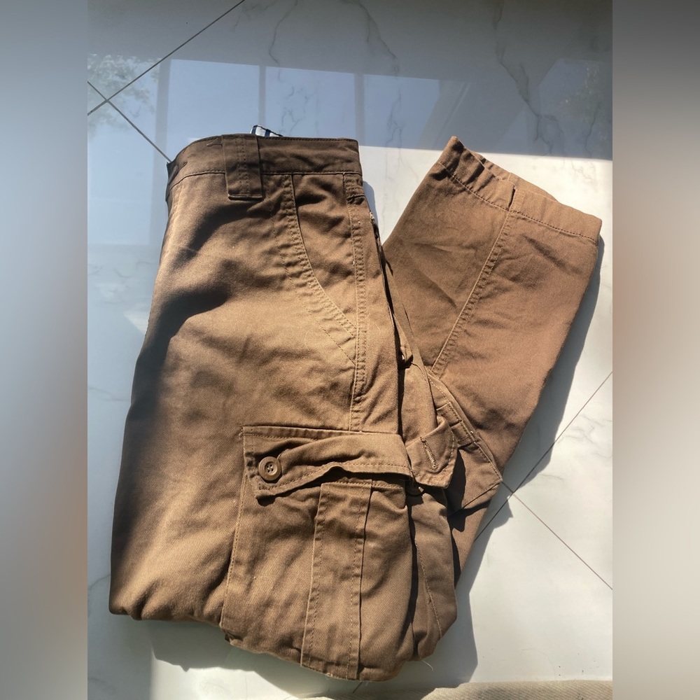 Brown Cargo Pants